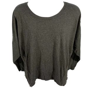 Lane Bryant Gray Lounge Shirt Plus Size 26 28